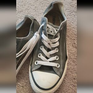 Converse Charcoal Low-Top Sneakers